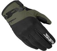 Spidi Flash-KP Guanti Moto Tex, nero/verde, Taglia XL