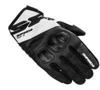 Spidi Flash-R Evo Guanti da moto, Bianco/nero, Taglia L