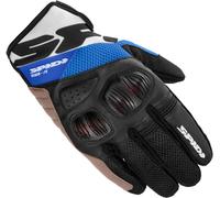 Spidi Flash-R Evo Guanti da moto, nero/blu/bianco, Taglia M