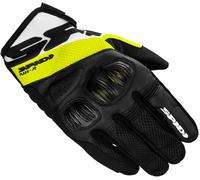 Spidi Flash-R Evo Guanti da moto, nero/giallo, Taglia M