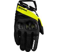 Guanti In Tessuto Spidi Flash-R Evo Nero Giallo Fluo M