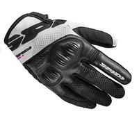 Spidi Guanti Moto Flash-R Evo Donna Protettivi Touchscreen Nero/Bianco XL