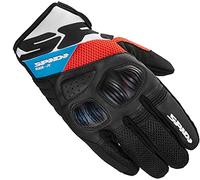Spidi Flash-R Evo Guanti da moto, rosso-blu, taglia S per maschi