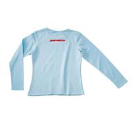 Spidi Font Long Lady T-shirt lunga da donna, blu, Taglia S