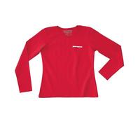 Spidi Font Long Lady T-shirt lunga da donna, rosso, Taglia M