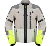 Spidi Frontier Pro, giacca in tessuto H2Out M male Beige/Grigio/Giallo Fluo