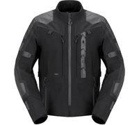 SPIDI Frontier Pro H2OUT Giacca tessile da motocicletta impermeabile, nero, XL