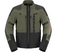 Spidi Frontier Pro H2OUT Giacca tessile da motocicletta impermeabile, verde, taglia S per maschi