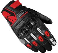 SPIDI, G-CARBON, Guanti da Moto con Touchscreen Capacitivo e Imbottiture Protettive, Guanti da Moto in Pelle Resistenti all'Abrasione e Traspiranti