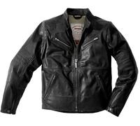 Spidi Giacca in Pelle Garage Robust, Nero, Taglia 52