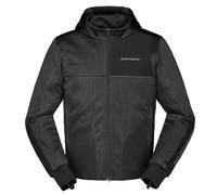 Spidi Net Felpa con cappuccio da moto, nero, Taglia M