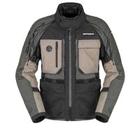 Spidi Crossmaster 2 H2Out impermeabile Giacca tessile moto, Verde scuro, Taglia XL