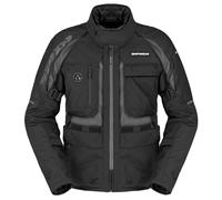 Spidi Crossmaster 2 H2Out impermeabile Giacca tessile moto, nero, Taglia XXL