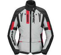 SPIDI - Giacca Crossmaster Lady Nero / Grigio / Rosso Nero,Grigio,Rosso L