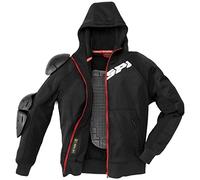 Spidi - Giacca da Moto Hoodie Armor, Nero, M
