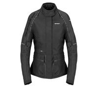 Spidi Ridemaster Giacca tessile impermeabile per motociclette, nero, taglia M per donne