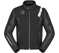 Spidi Corsa Tex, giacca in tessuto XL male Nero/Bianco