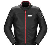 Spidi giubbotto in pelle uomo Genesis - 014 Black/Red 50