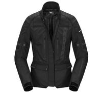 Spidi Traveler 3 Evo H2Out impermeabile Giacca tessile moto da donna, nero, taglia M per donne