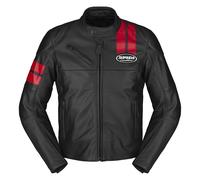 Spidi giubbotto in pelle uomo Roar - Nero Rosso 54
