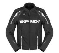 Spidi Race Warrior 2 Net Giacca tessile da moto, nero-bianco, taglia XL per maschi