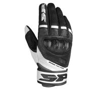 Spidi Power Carbon Guanti da moto da donna, Bianco/nero, Taglia L