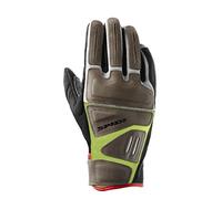 Spidi - Guanti da Moto Automatiko, Nero/Giallo Fluorescente, S