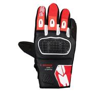 Spidi G-Warrior Guanti moto, nero/rosso, Taglia 3XL