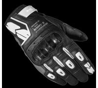 Spidi G-Carbon Guanti da moto da donna, nero-bianco, taglia S per donne