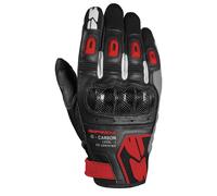 SPIDI GUANTI PELLE G-CARBON NERO/ROSSO tg XXL