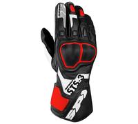 Spidi STS-3 Guanti da moto, nero/rosso, Taglia 3XL