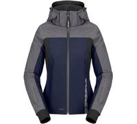 Spidi H2Out II impermeabile Felpa con cappuccio da moto da donna, grigio-blu, taglia M per donne