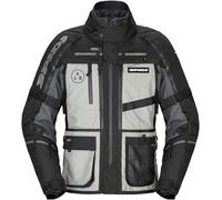 Spidi Hard Track 3 H2Out impermeabile Giacca tessile moto, bianco-beige, taglia L per maschi