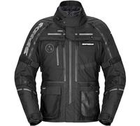 Spidi Hard Track 3 H2Out impermeabile Giacca tessile moto, nero, Taglia M