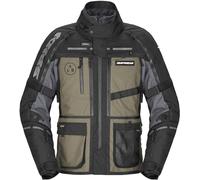 Spidi Hard Track 3 H2Out impermeabile Giacca tessile moto, verde, taglia XL per maschi