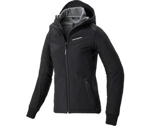 Spidi Hoodi Armor Giacca donna moto tessile, nero, Taglia M