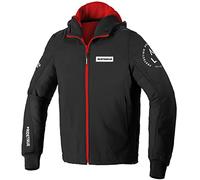SPIDI SPIDI - Giacca Hoodie Armor Evo Nero / Rosso XXL