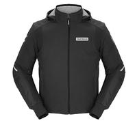 SPIDI, HOODIE ARMOR H2OUT, Giacca da Moto Impermeabile e Traspirante, Protegge dal Vento, Giubbotto Moto da Uomo con Polsini Elastici