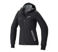 SPIDI, Hoodie Armor Lady, Giacca Moto da Donna con Zone in Reflex per Sicurezza Notturna, Protegge dal Vento, con Protezioni Rimovibili