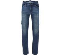 Spidi J-Fit Superslim Pantaloni tessili da moto, blu scuro, Taglia 36/34
