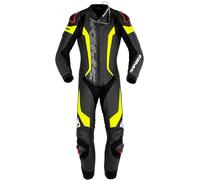 Spidi Laser Pro Tuta in moto forata a un pezzo, nero/giallo, Taglia 50