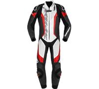 Spidi Laser Pro Tuta in moto forata a un pezzo, nero/rosso, Taglia 58