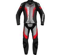 Spidi Laser Touring, tuta in pelle 2 pezzi. 46 male Nero/Grigio Chiaro/Rosso