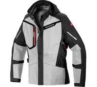 Spidi Mission-T Shield H2Out Step-InArmor Giacca esterna tessile per moto, grigio, taglia 3XL per maschi