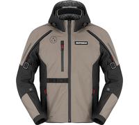 Spidi Mission-V H2Out impermeabile Giacca tessile moto, grigio-beige, taglia 3XL per maschi