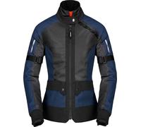 Spidi Net H2Out impermeabile Giacca tessile moto da donna, nero-blu, taglia XS per donne