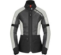 Spidi Net H2Out impermeabile Giacca tessile moto da donna, Nero/Ghiaccio, Taglia M