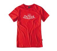 Spidi On Track Ladies t-shirt, rosso, Taglia XL
