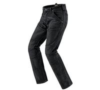 Spidi - Pantaloni da Moto in Tessuto Cruel Jeans, Super Stone Wash, 28