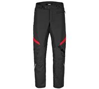SPIDI Pantaloni Moto in Tessuto Sportmaster H2out (XXL, Nero/Rosso 021)